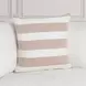 Lineage Eleanor Natural and Ivory Square Accent Pillow Set of 2