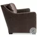 Ventura Brown Leather 86" Sofa