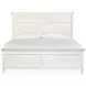 Whisperbay Sea Pearl and Driftwood California King Classic Panel Bed