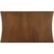Joplin Walnut and Ebony 62" Extendable Rectangular Dining Table