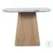 Mercantile Natural Oak And Quartz Stone Top Hudson Low Nesting Table