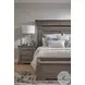 Madison Ridge Natural Bark King Panel Bed