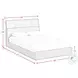 Booker Grey Full Upholstered Panel Bed