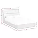 Booker Gray Full Upholstered Transformer Bed with Electronic Features and LED