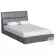 Booker Grey Full Upholstered Panel Bed
