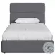 Booker Grey Youth Upholstered Panel Bedroom Set
