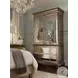 Sanctuary Silver Greige With Amber Glaze Armoire