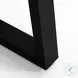Cyrus Black 79" Dining Table