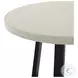Cyrus Black Round 48" Outdoor Dining Table