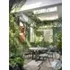 Cyrus Black Round 48" Outdoor Dining Table