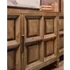 Melange Rich Golden Brown 4 Door Nikos Entertainment Credenza