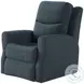 Fame Brady Navy Power Headrest Rocker Recliner