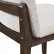 Kody Beige Upholstered Dining Chair Set of 2