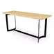 Bent Natural and Black Extra Small Dining Bench