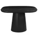Freed Black 47" Rectangular Dining Table