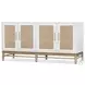 Hearthwood White 4 Door Credenza