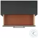 Armes Black 3 Drawer Nightstand