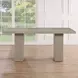 Lily Brown Extendable Counter Height Dining Table