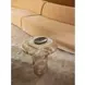 Frida Brown Outdoor Round Side Table