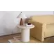 Frida Cream Outdoor Round Side Table