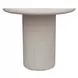 Frida Cream Outdoor Round Side Table
