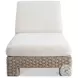 Trieste Pampas And Cream Outdoor Chaise