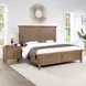 Riverdale Brown 2 Drawers Nightstand