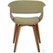Vintage Green Mod Chair