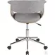 Vintage Chrome Mod Office Chair