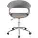Vintage Chrome Mod Office Chair