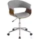 Vintage Chrome Mod Office Chair