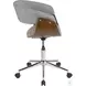 Vintage Chrome Mod Office Chair