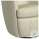 Zenith Cream Swivel Accent Chair