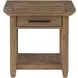 Riverdale Brown Rectangular End Table