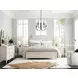 Harmony Eggshell and Black 9 Drawer Emelie Dresser with Rectangular Schafer Mirror