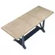 Darcy Beige and Midnight Blue 82" Extendable Rectangular Counter Height Table