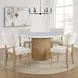 Colvin Brown and White Side Chair