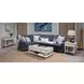 Whisperbay Sea Pearl and Driftwood Rectangular End Table