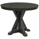 Rylie Black Round Counter Height Dining Room Set
