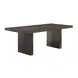 Evan Brown 96" Extendable Rectangular Dining Table