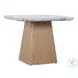 Mercantile Natural Oak And Quartz Stone Top Hudson Low Nesting Table