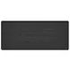 Atrium Black 108" Rectangular Dining Table