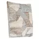 Performance Savanna Gray and Beige Square Accent Pillow Set of 2