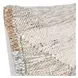 Performance Savanna Gray and Beige Square Accent Pillow Set of 2