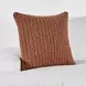 Prism Terra Cotta Square Accent Pillow Set of 2