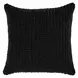 Prism Black Square Accent Pillow Set of 2