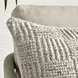Shades Vico Ivory Square Accent Pillow Set of 2