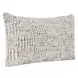 Shades Vico Ivory and Gray Rectangular Accent Pillow Set of 2