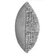 Shades Vico Gray Rectangular Accent Pillow Set of 2