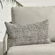 Shades Vico Gray Rectangular Accent Pillow Set of 2